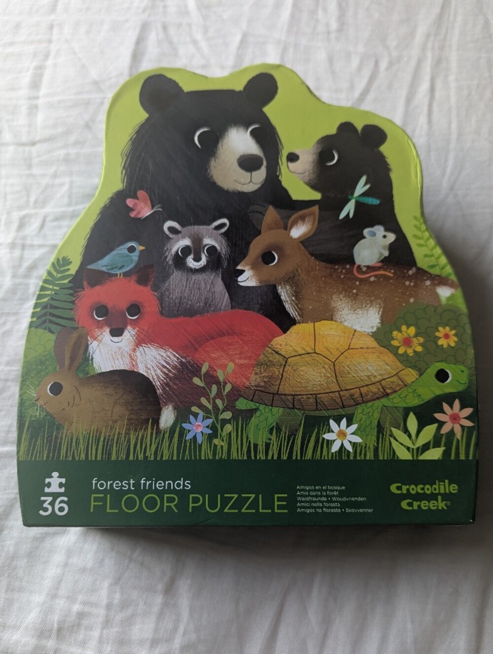 Crocodile Creek Forest Friends 36 Piece Floor Puzzle